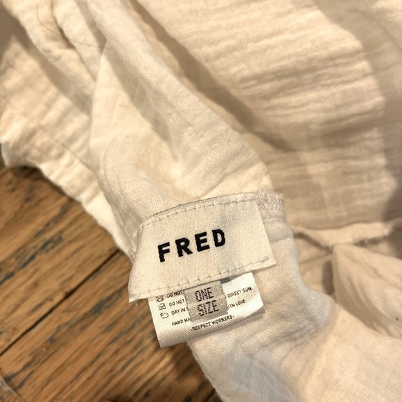 FRED – White Reversible Tunic Dress One Size - Picture 7 of 9